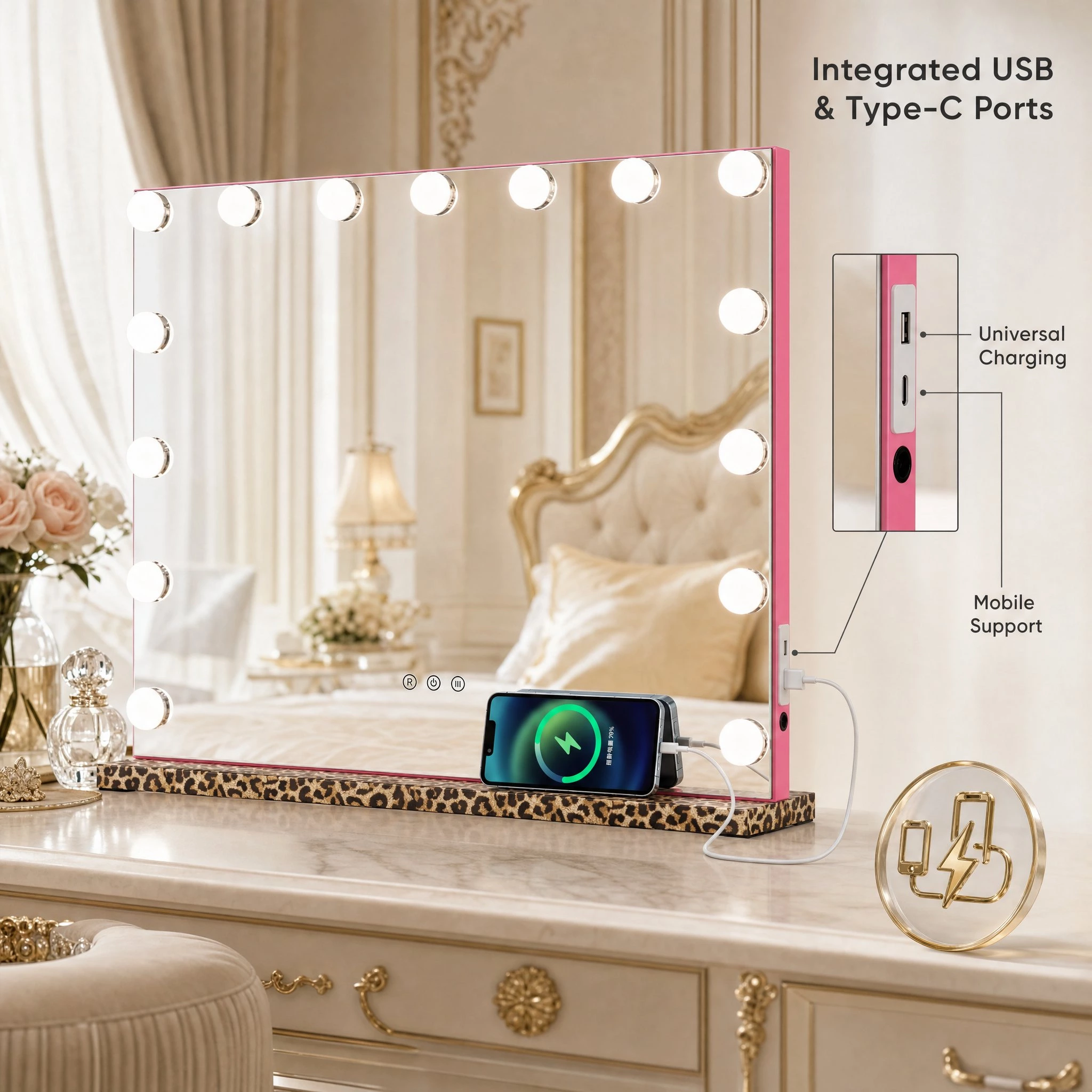 Makeup Vanity With Lights