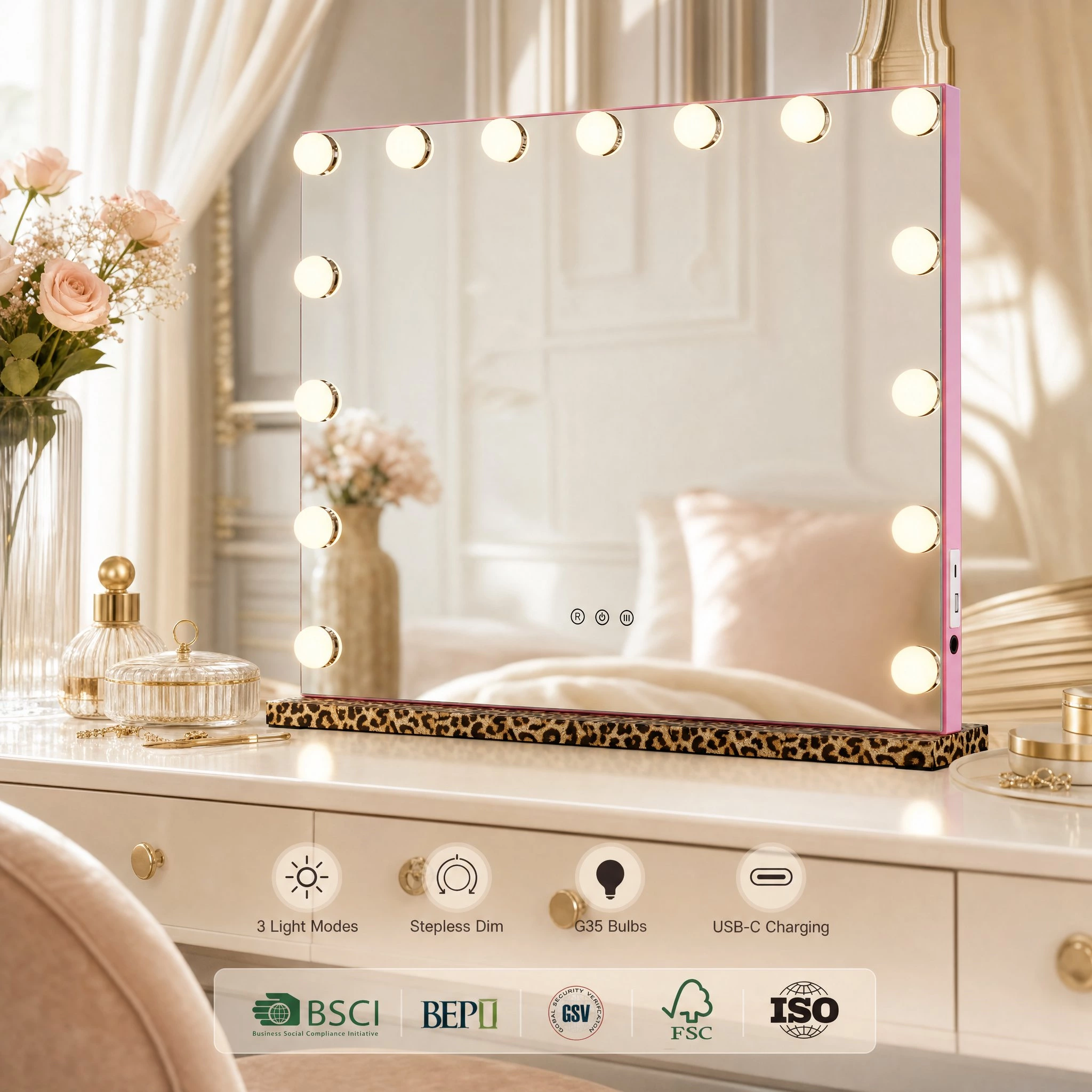 Vanity Mirror With Lights