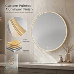 Round Led Bathroom Mirror