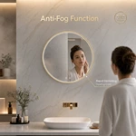 Round Led Bathroom Mirror