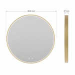 Round Led Bathroom Mirror