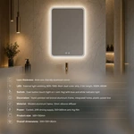 Backlit Bathroom Mirror