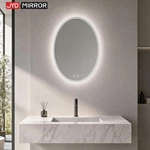 Oval Led Bathroom Mirror