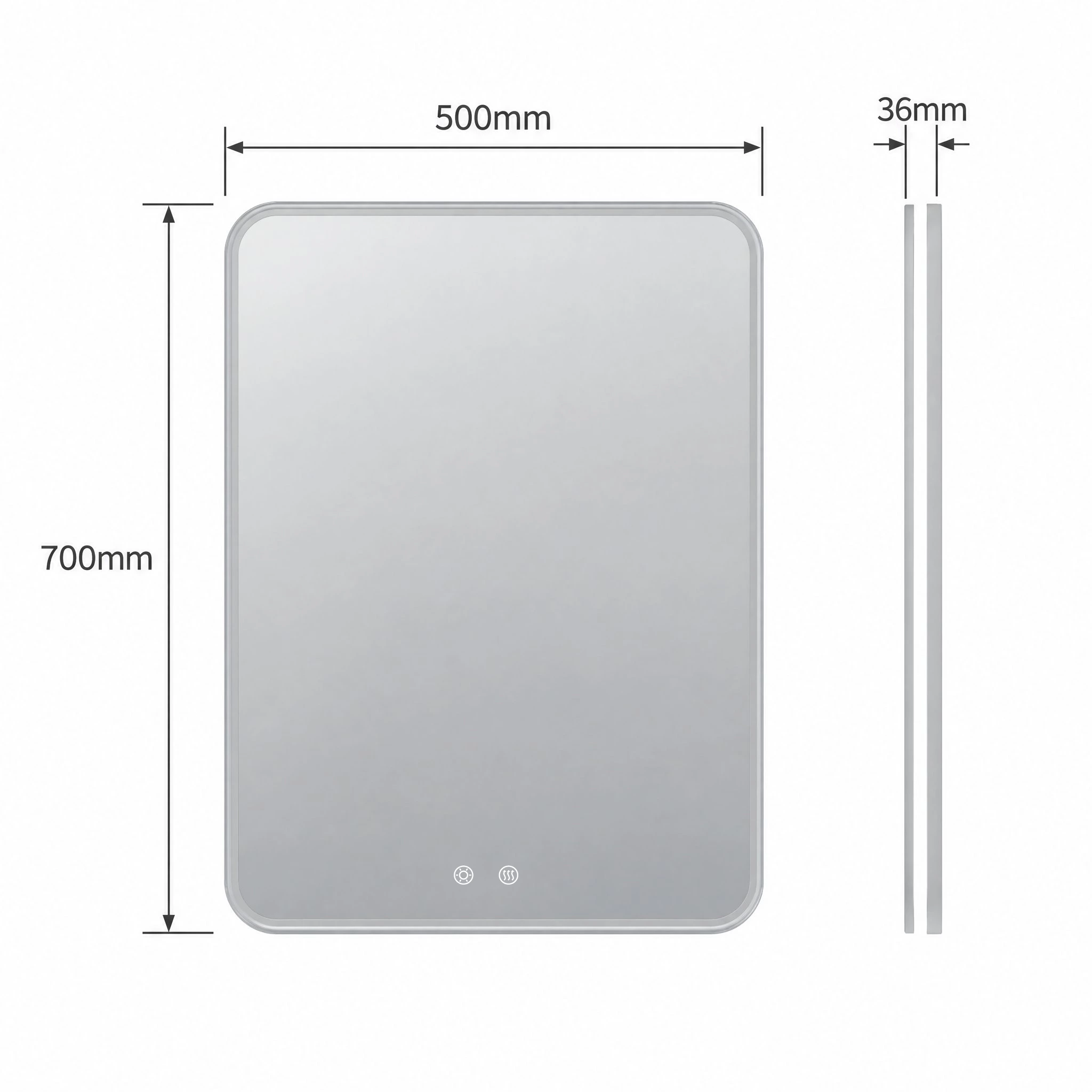 Framed Bathroom Mirrors
