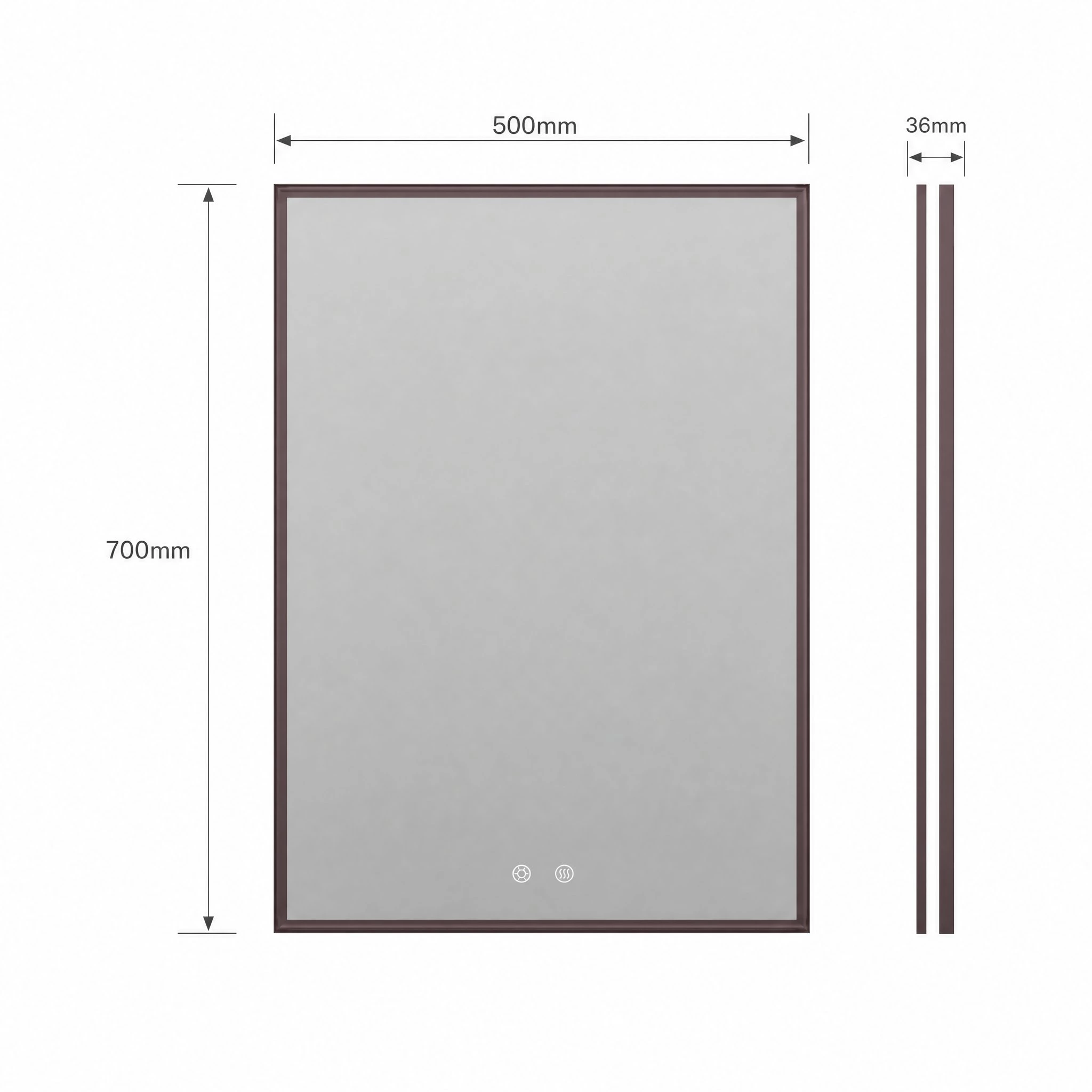 Illuminated Bathroom Mirrors